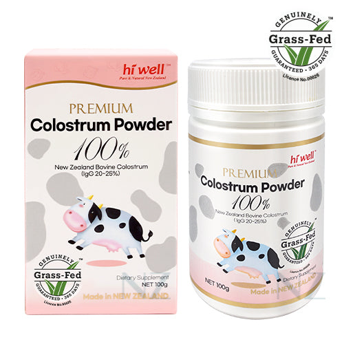 Hi Well Premium Colostrum Powder 100% 100g