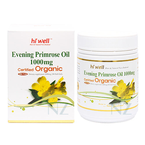 Hi Well Organic Evening Primrose Oil (EPO) 200Softgels