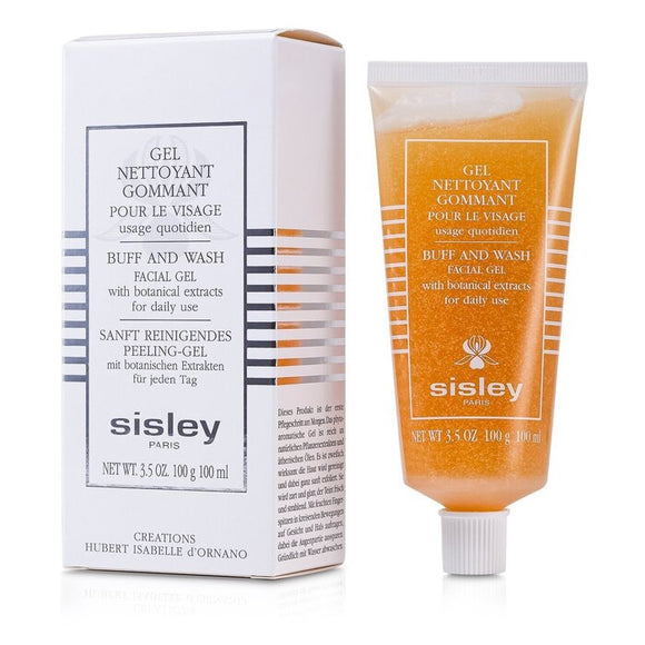 Sisley Botanical Buff & Wash Facial Gel (Tube) 100ml/3.3oz