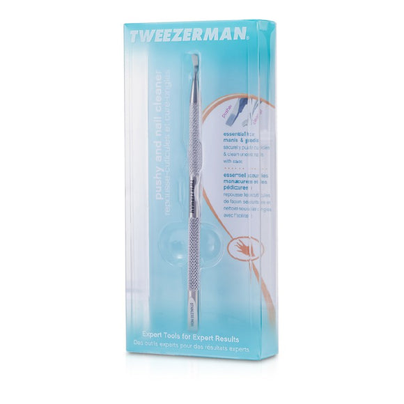 Tweezerman Cuticle Pusher & Nail Cleaner -