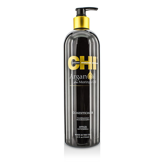 CHI Argan Oil Plus Moringa Oil Conditioner - Paraben Free 739ml/25oz