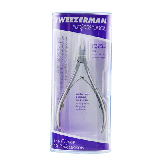 Tweezerman Professional Cobalt Stainless Cuticle Nipper - Full Jaw -