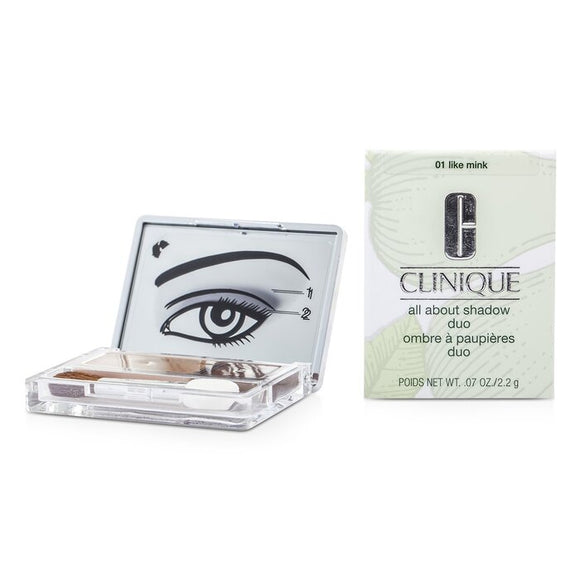 Clinique All About Shadow Duo - 01 Like Mink 2.2g/0.07oz