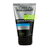 L'Oreal Men Expert Pure & Matte Icy Effect Charcoal Black Foam 100ml/3.4oz