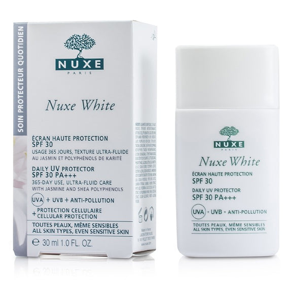 Nuxe Nuxe White Daily UV Protector SPF 30 (For All Skin Types & Sensitive Skin) 30ml/1oz