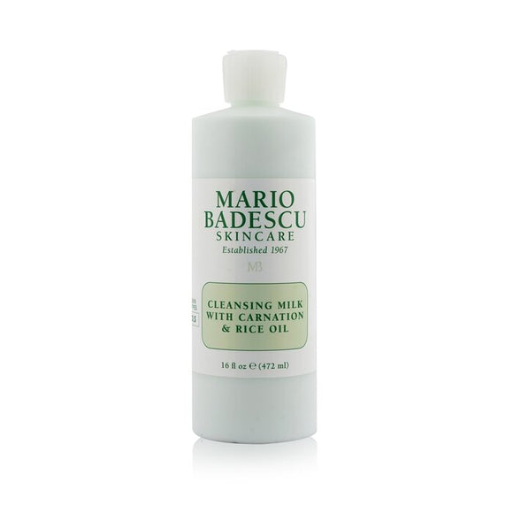 Mario Badescu Cleansing Milk With Carnation & Rice Oil - For Dry/ Sensitive Skin Types 472ml/16oz
