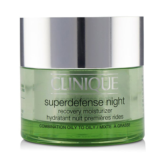 Clinique Superdefense Night Recovery Moisturizer - For Combination Oily To Oily 50ml/1.7oz