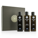 Gentlemen's Tonic Shower Gift Set: Gentle Body Wash 250ml + Daily Shampoo 250ml + Protein Conditioner 250ml 3pcs