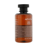 Apivita Oily Dandruff Shampoo with White Willow & Propolis (For Oily Scalp) 250ml/8.45oz