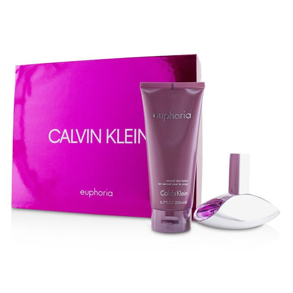 Calvin Klein Euphoria Coffret: Eau De Parfum Spray 50ml/1.7oz + Sensual Skin Lotion 200ml/6.7oz 2pcs