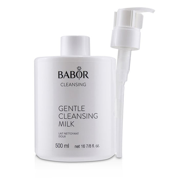 Babor CLEANSING Gentle Cleansing Milk - For All Skin Types, Especially Sensitive Skin (Salon Size) 500ml/16.7oz
