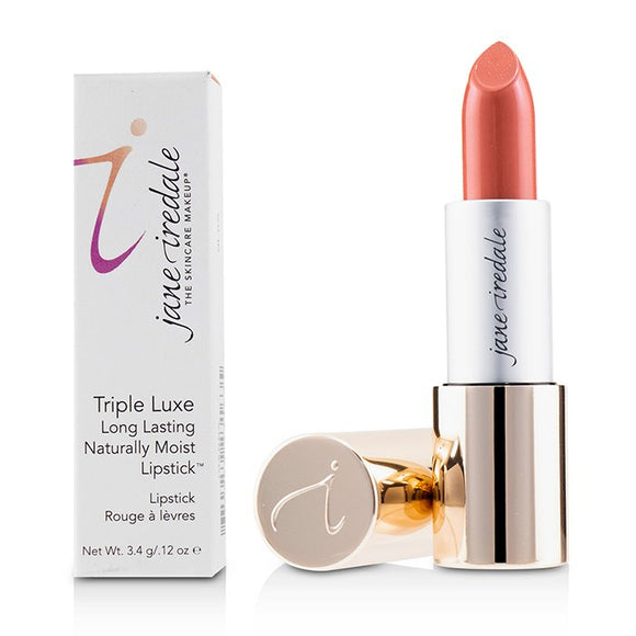 Jane Iredale Triple Luxe Long Lasting Naturally Moist Lipstick - # Jackie (Peachy Pink) 3.4g/0.12oz