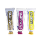 Marvis Wonders Of The World Travel Set: 1xKarakum Toothpaste+1xRoyal Toothpaste+1xRambas Toothpaste 3pcs