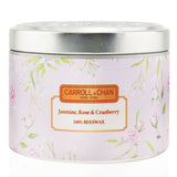 The Candle Company (Carroll & Chan) 100% Beeswax Tin Candle - Jasmine Rose Cranberry (8x6) cm