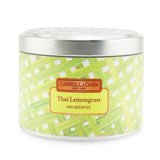 The Candle Company (Carroll & Chan) 100% Beeswax Tin Candle - Thai Lemongrass (8x6) cm