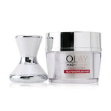 Olay Magnemasks Infusion Rejuvenating Starter Kit - For Fine Lines & Lack Of Firmness : 1x Magnectic Infusfer + 1x Rejuvenating 2pcs