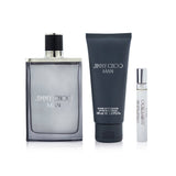 Jimmy Choo Jimmy Choo Coffret: Eau De Toilette Spray 100ml/3.4oz + Eau De Toilette Spray 7.5ml/0.25oz + After Shave Balm 100ml/3.3oz 3pcs