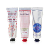L'Occitane Lovelier Hands Set: 2xRose Hand Cream 30ml+2x Shea Butter Hand Cream 3ml+2x Cherry Blossom Hand Cream 30ml 6x30ml/1oz