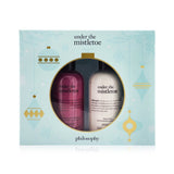 Philosophy Under The Mistletoe 2-Pieces Set: Shampoo, Shower Gel & Bubble Bath Gel 240ml + Body Lotion 240ml 2x240ml/8oz