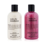 Philosophy Under The Mistletoe 2-Pieces Set: Shampoo, Shower Gel & Bubble Bath Gel 240ml + Body Lotion 240ml 2x240ml/8oz