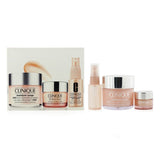 Clinique Moisture Surge Set: Moisture Surge 100H 125ml+ All About Eyes 15ml+ Moisture Surge Face Spray Thirsty Skin Relief 30ml 3pcs