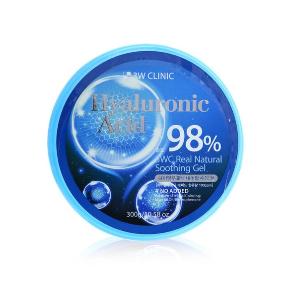 3W Clinic 98% Hyaluronic Acid Natural Soothing Gel 300g/10.58oz