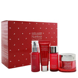 Estee Lauder Nutritious Super-Pomegranate Nourish All Night Set: Night Creme+ Milky Lotion+ Lotion Intense Moist+ Cleansing Form... 4pcs+2bags