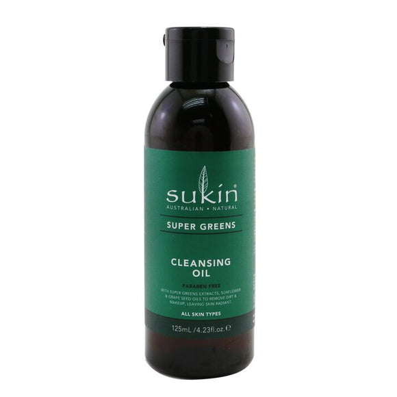 Sukin Super Greens Cleansing Oil (All Skin Types) 125ml/4.23oz