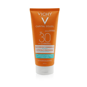 Vichy Capital Soleil Beach Protect Multi-Protection Milk SPF 30 (Water Resistant - Face &amp; Body) 200ml/6.7oz