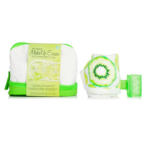 MakeUp Eraser Key Lime Set (1x MakeUp Eraser Cloth 1x Hair Clip 1x Bag) 2pcs 1bag