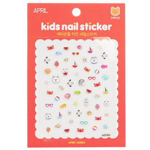 April Korea April Kids Nail Sticker - A019K 1pack