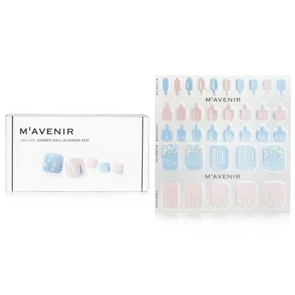 Mavenir Nail Sticker (Assorted Colour) - Summer Shell Blooming 32pcs