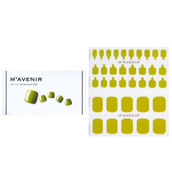 Mavenir Nail Sticker (Green) - Extra Olive Pedi 36pcs