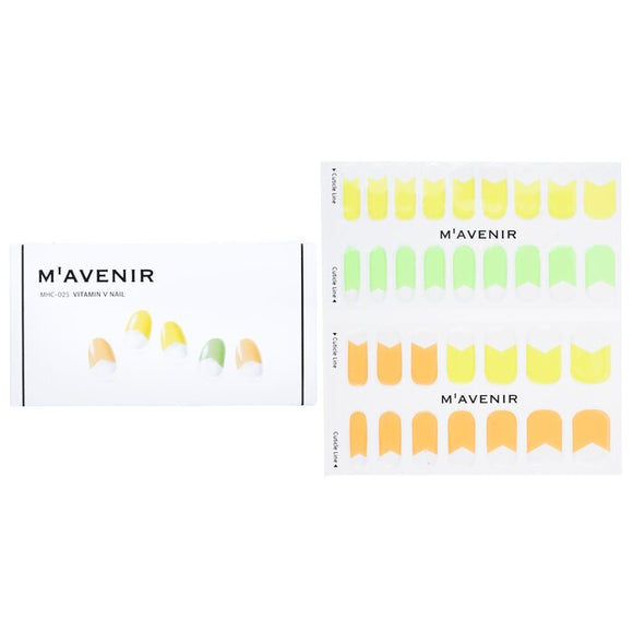 Mavenir Nail Sticker (Assorted Colour) - Vitamin V Nail 32pcs