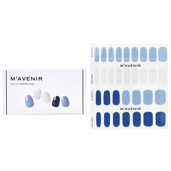 Mavenir Nail Sticker (Blue) - Rainyblue Nail 32pcs