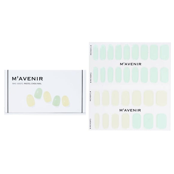 Mavenir Nail Sticker (Assorted Colour) - Pastel Chou Nail 32pcs