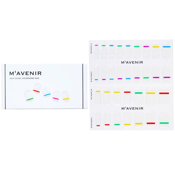 Mavenir Nail Sticker (Patterned) - Xylophone Nail 32pcs