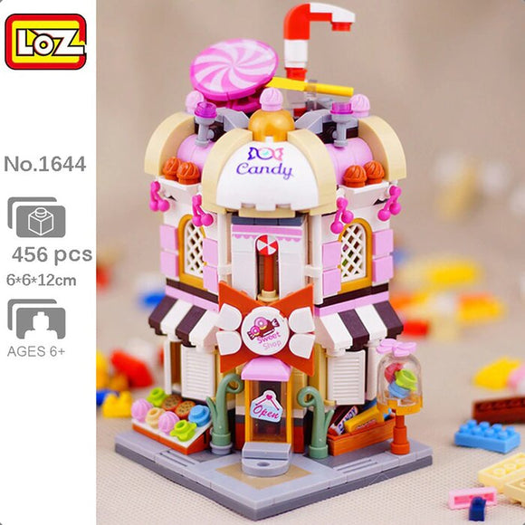 Loz LOZ Street Series - Candy Shop 19.5x16.5x4.5cm