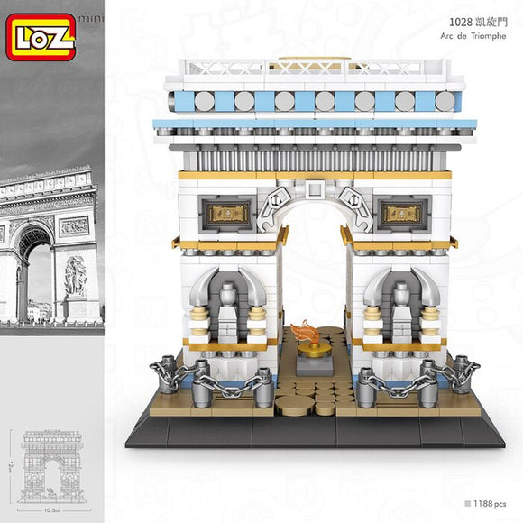 Loz LOZ Architecture Series - Arc de Triomphe 42 x 30 x 5 cm