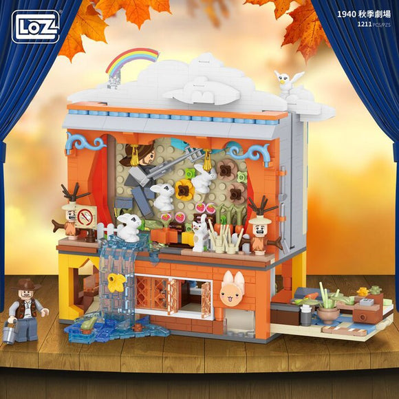 Loz LOZ Mini Block - The Rabbit Peter Theater 31 x 23 x 9 cm