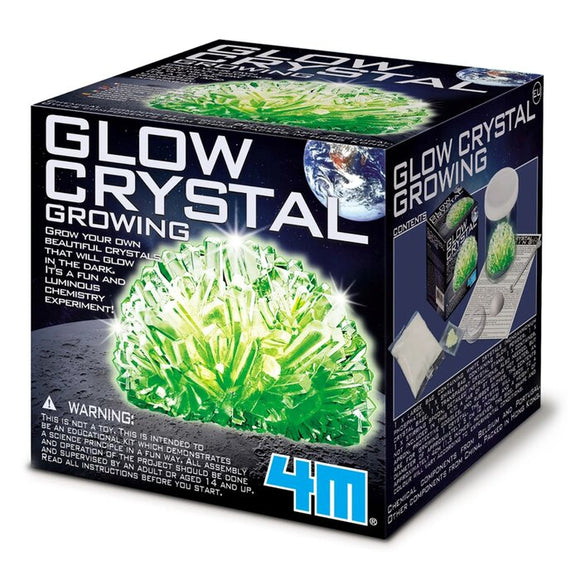 4M Glow Crystal Growing/US 30x20x21mm