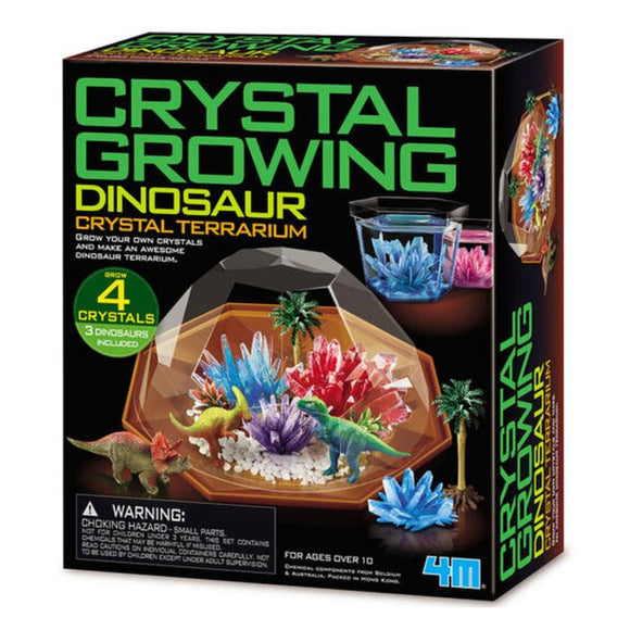 4M Crystal Growing/Dino Crystal Terrarium/US 51x25x30mm