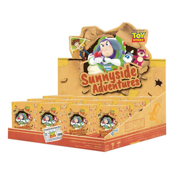 Popmart Disney/Pixar Sunnyside Adventures Series (Case of 12 Blind Boxes) 29x22x12cm