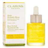 Clarins Night Care Face Treatment Oil - Blue Orchid (For Dehydrated Skin) (Packaging Random Pick) 30ml - DETAIL-1