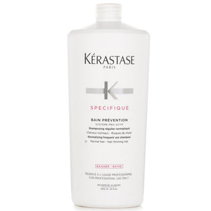 Kerastase Specifique Bain Prevention Normalizing Frequent Use Shampoo (Normal Hair - Hair Thinning Risk) 1000ml/34oz