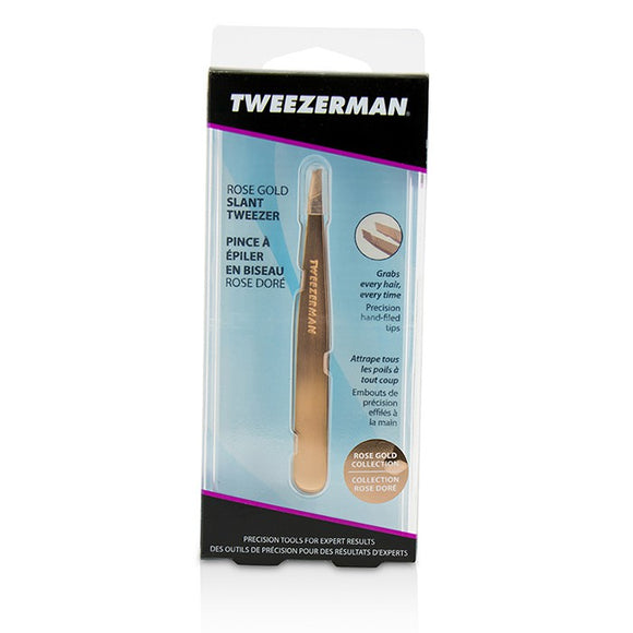 Tweezerman Slant Tweezer - Rose Gold -