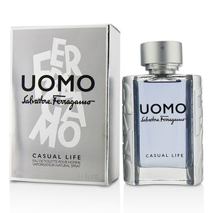 Salvatore Ferragamo Uomo Casual Life Eau De Toilette Spray 100ml/3.4oz