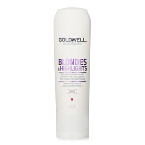 Goldwell Dual Senses Blondes & Highlights Anti-Yellow Conditioner (Luminosity For Blonde Hair) 200ml/6.8oz