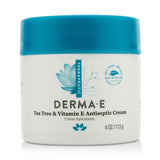 Derma E Therapeutic Topicals Therapeutic Tea Tree &amp; Vitamin E Antiseptic Cream 113g