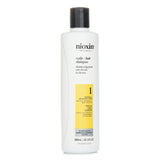 Nioxin Hair Care Derma Purifying System 1 Cleanser Shampoo (Natural Hair, Light Thinning) 300ml - DETAIL-1